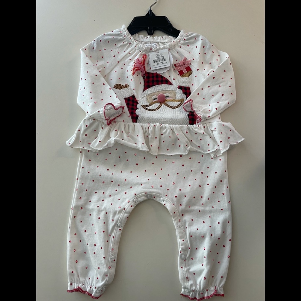 Mudpie Red Santa 1 piece